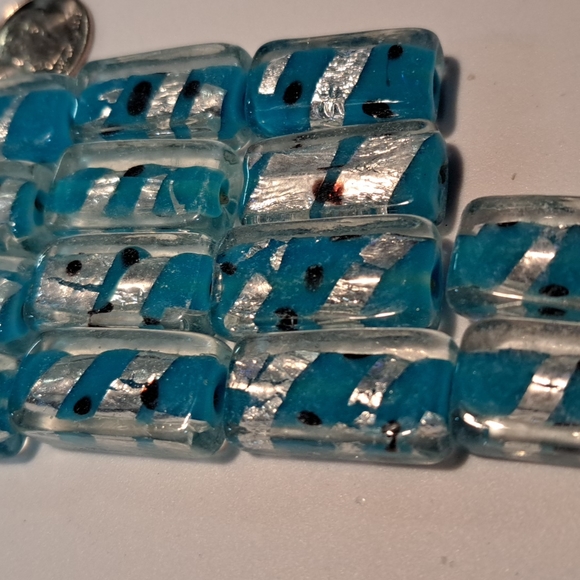 Vintage glass beads - Picture 4 of 4